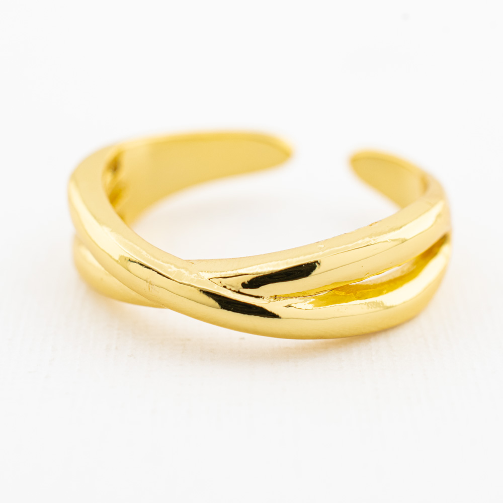 ANILLO  CHAPA GOLDEN CASTING