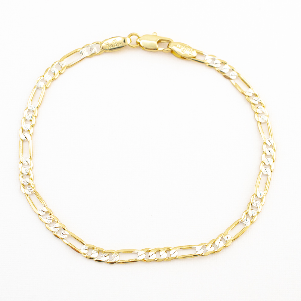 PULSERA BITONO GOLDEN CASTING