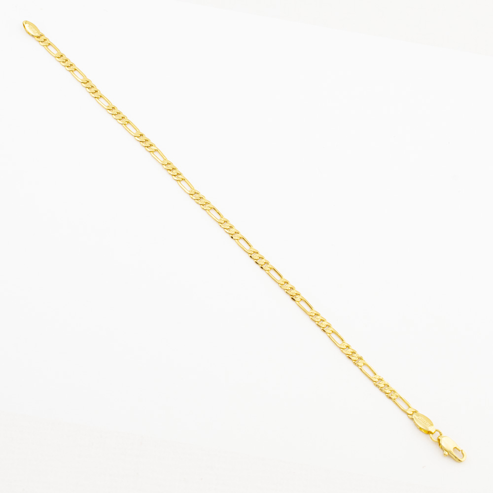 PULSERA CHAPA GOLDEN CASTING