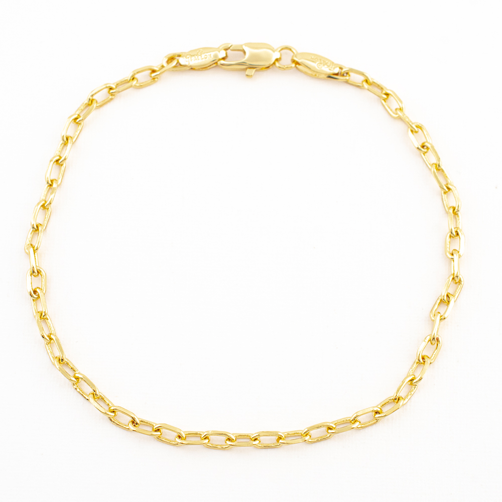 PULSERA CHAPA GOLDEN CASTING