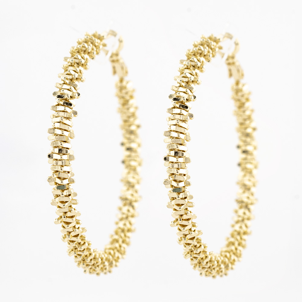 ARRACADA CHAPA GOLDEN CASTING