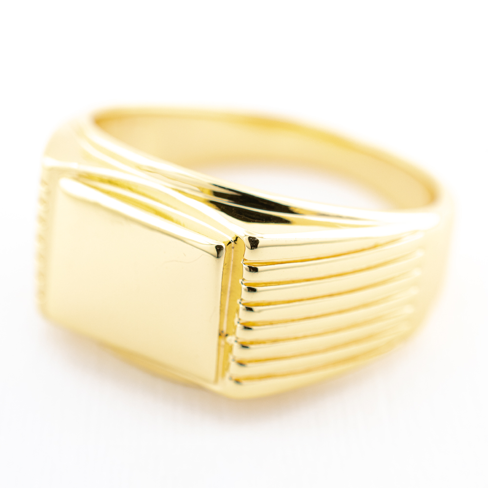 ANILLO  CHAPA GOLDEN CASTING