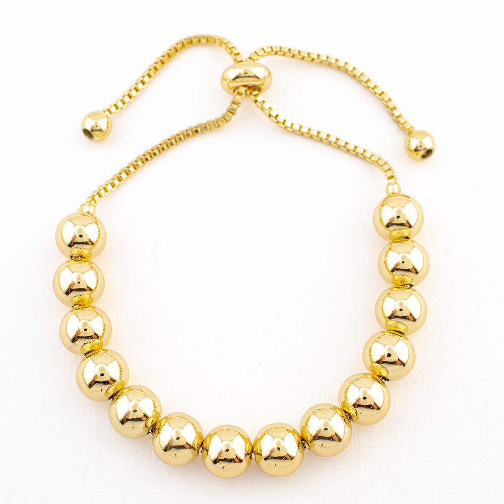 PULSERA CHAPA GOLDEN CASTING