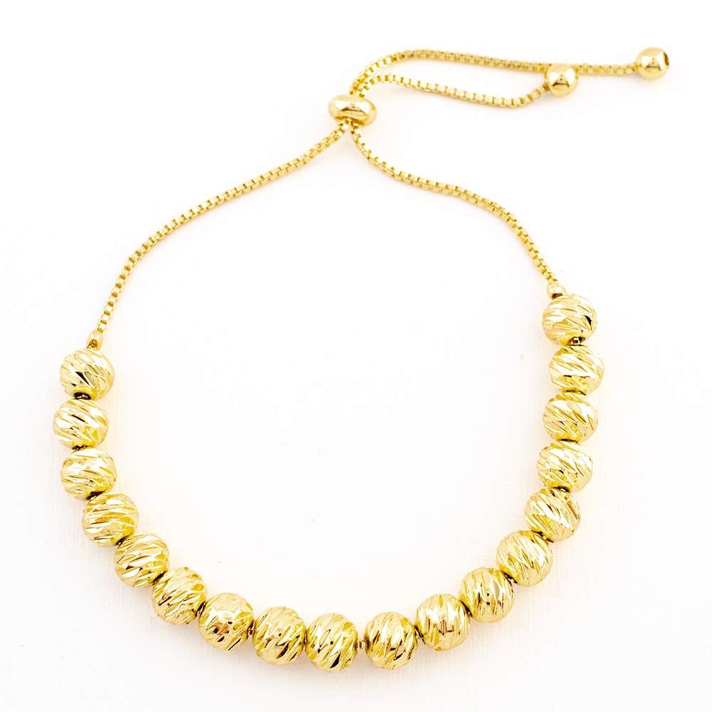 PULSERA CHAPA GOLDEN CASTING