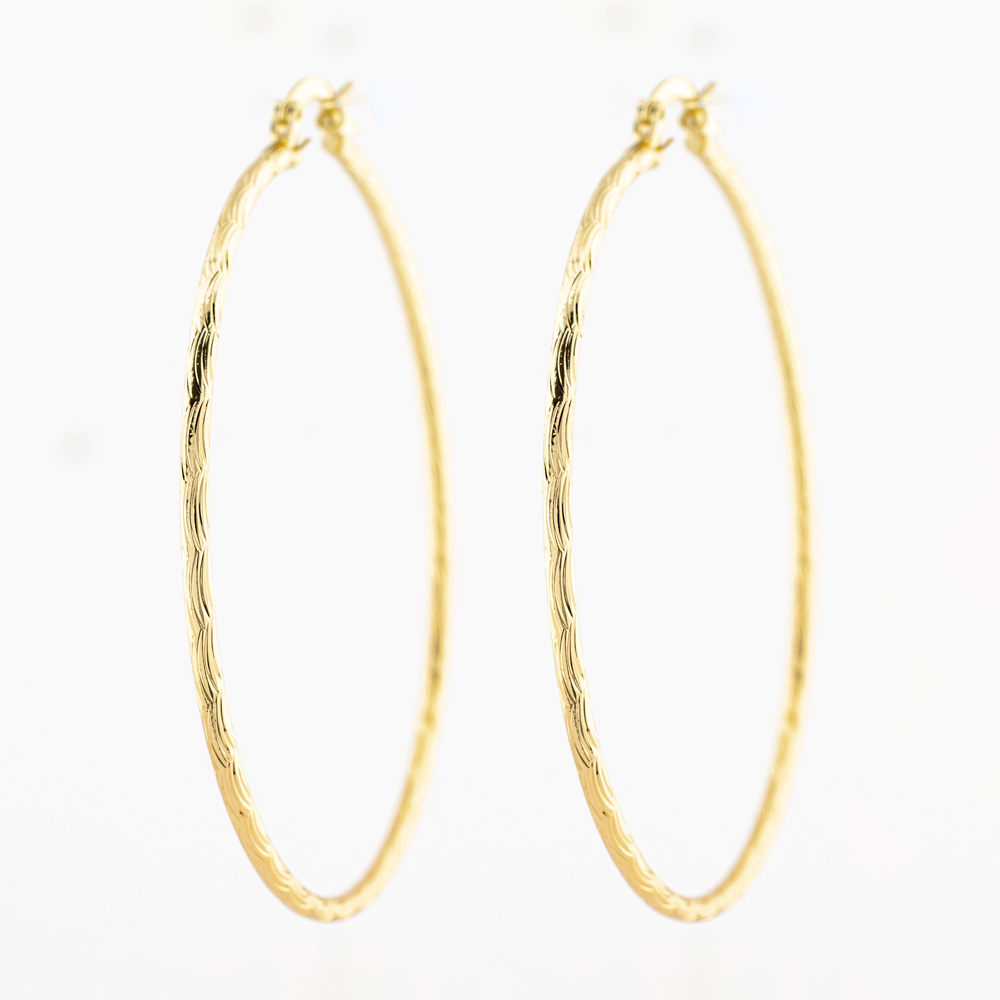 ARRACADA CHAPA GOLDEN CASTING