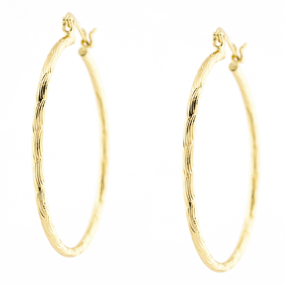 ARRACADA CHAPA GOLDEN CASTING