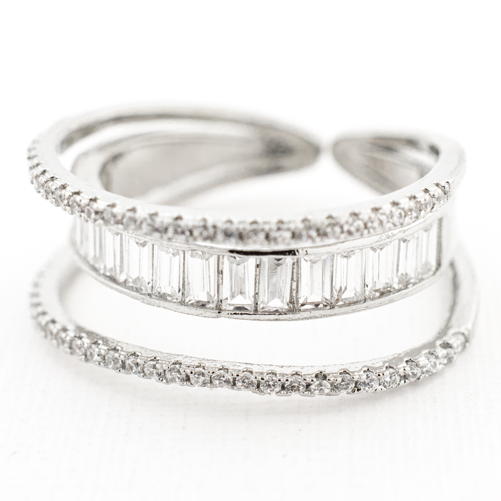 ANILLO  RODIO GOLDEN ROD