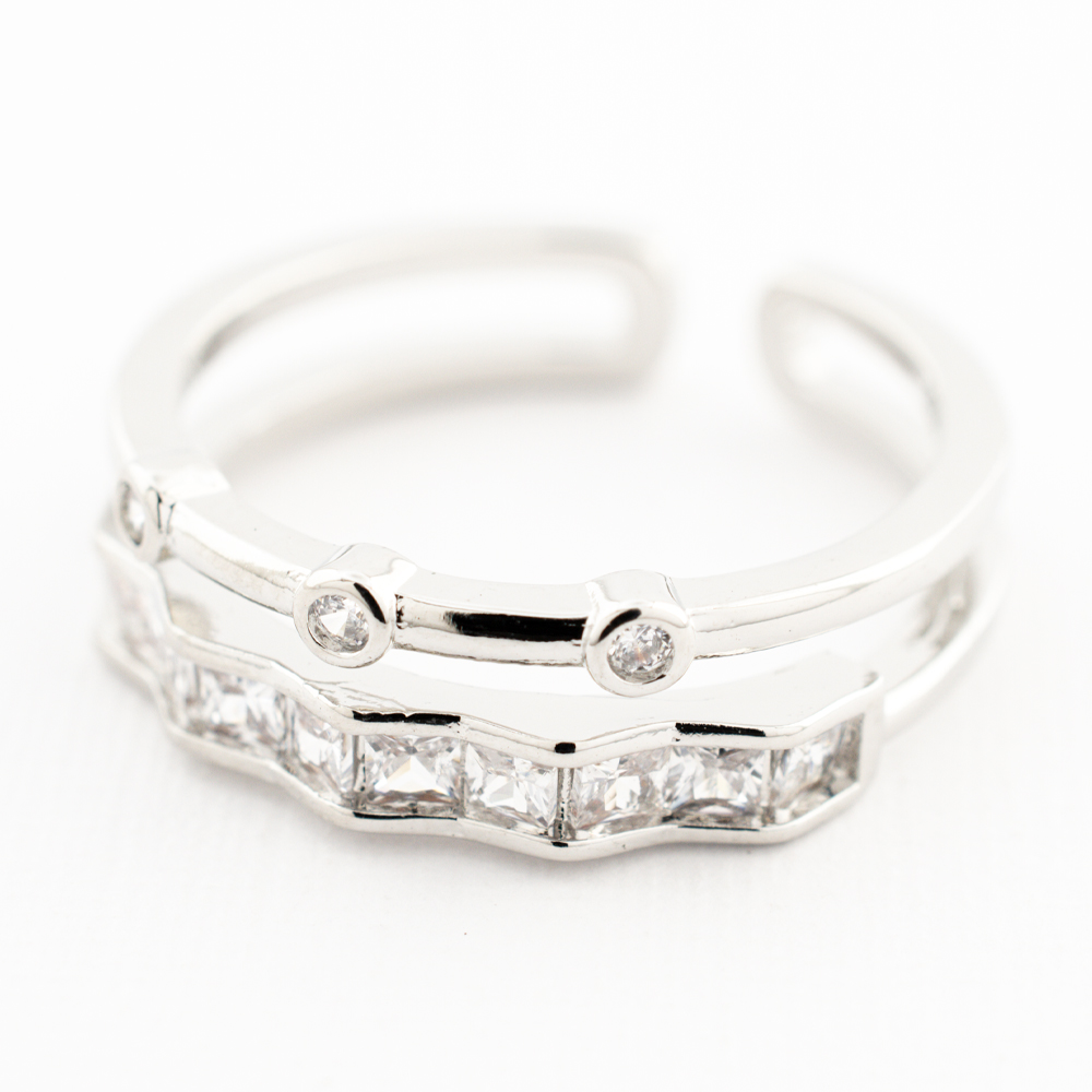 ANILLO  RODIO GOLDEN ROD