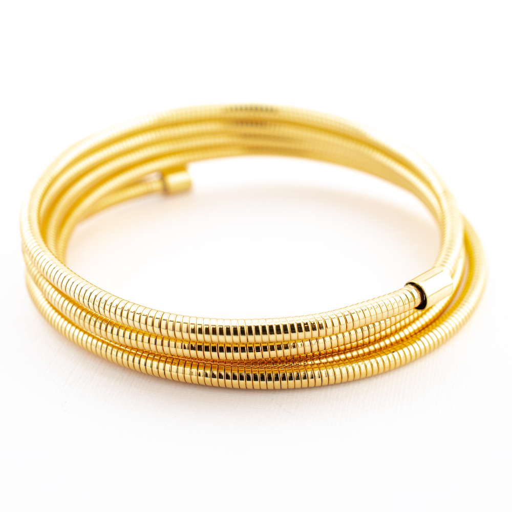 BRAZALETE CHAPA GOLDEN CASTING