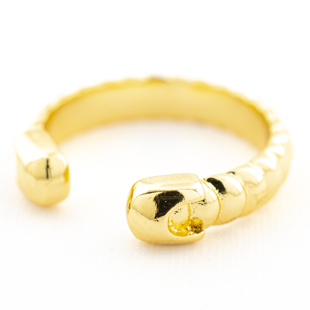 ANILLO  CHAPA GOLDEN CASTING