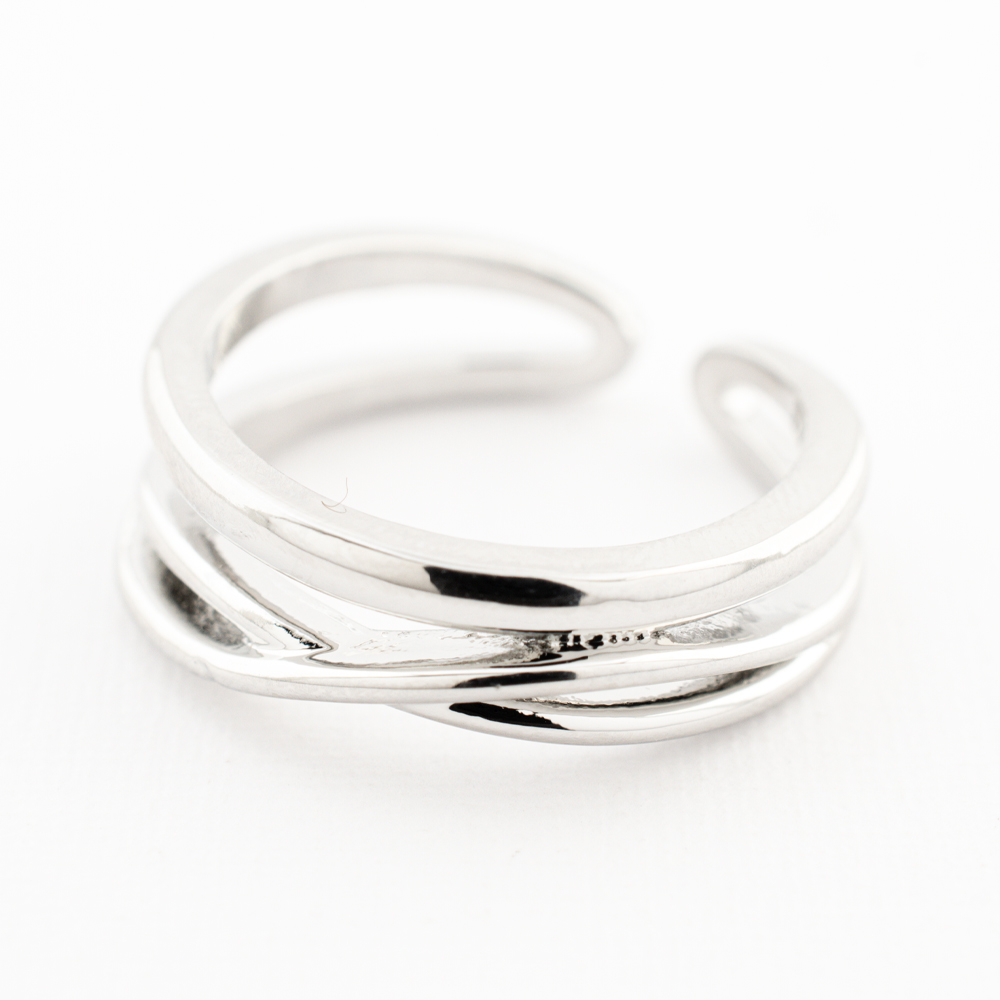 ANILLO  RODIO GOLDEN ROD
