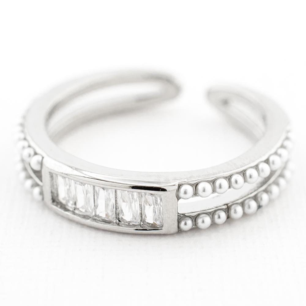 ANILLO  RODIO GOLDEN ROD