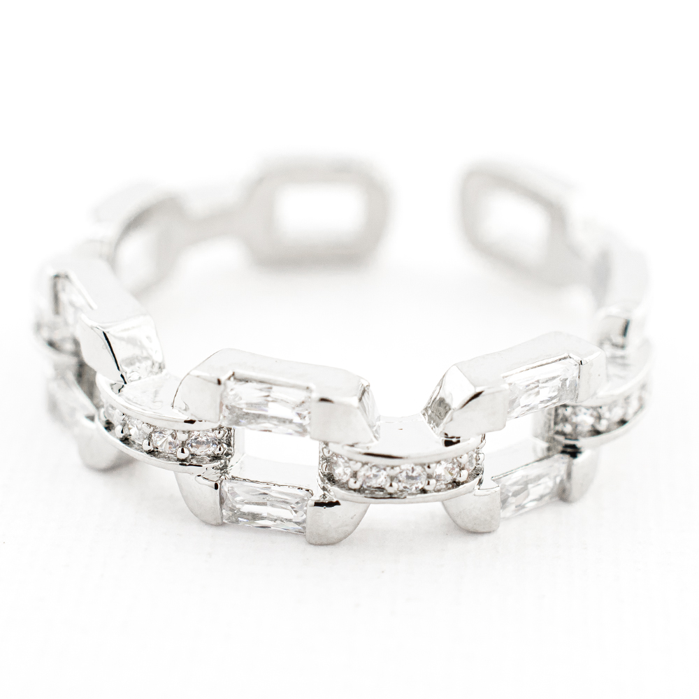 ANILLO  RODIO GOLDEN ROD