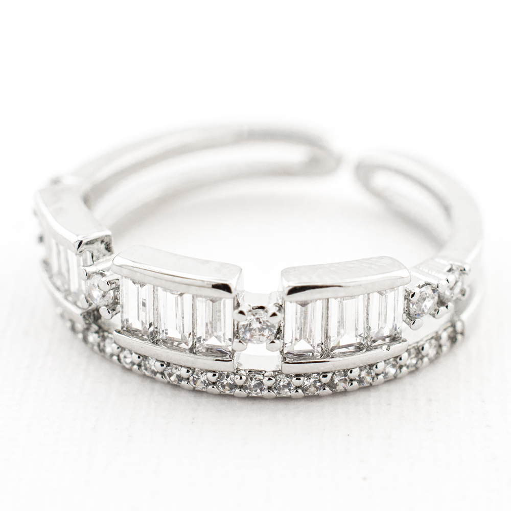 ANILLO  RODIO GOLDEN ROD