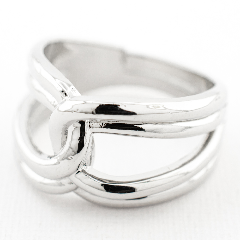 ANILLO  RODIO GOLDEN ROD