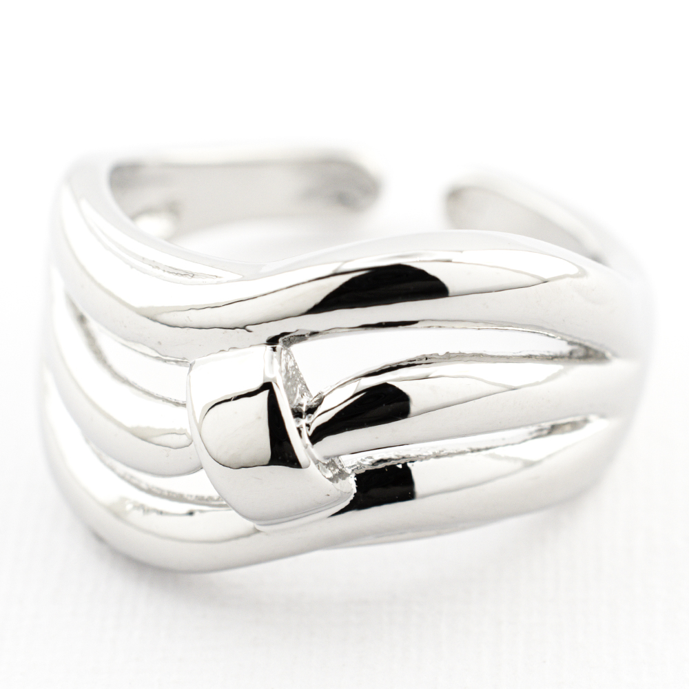 ANILLO  RODIO GOLDEN ROD