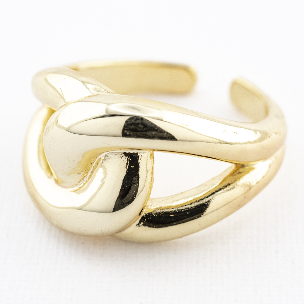ANILLO  CHAPA GOLDEN CASTING