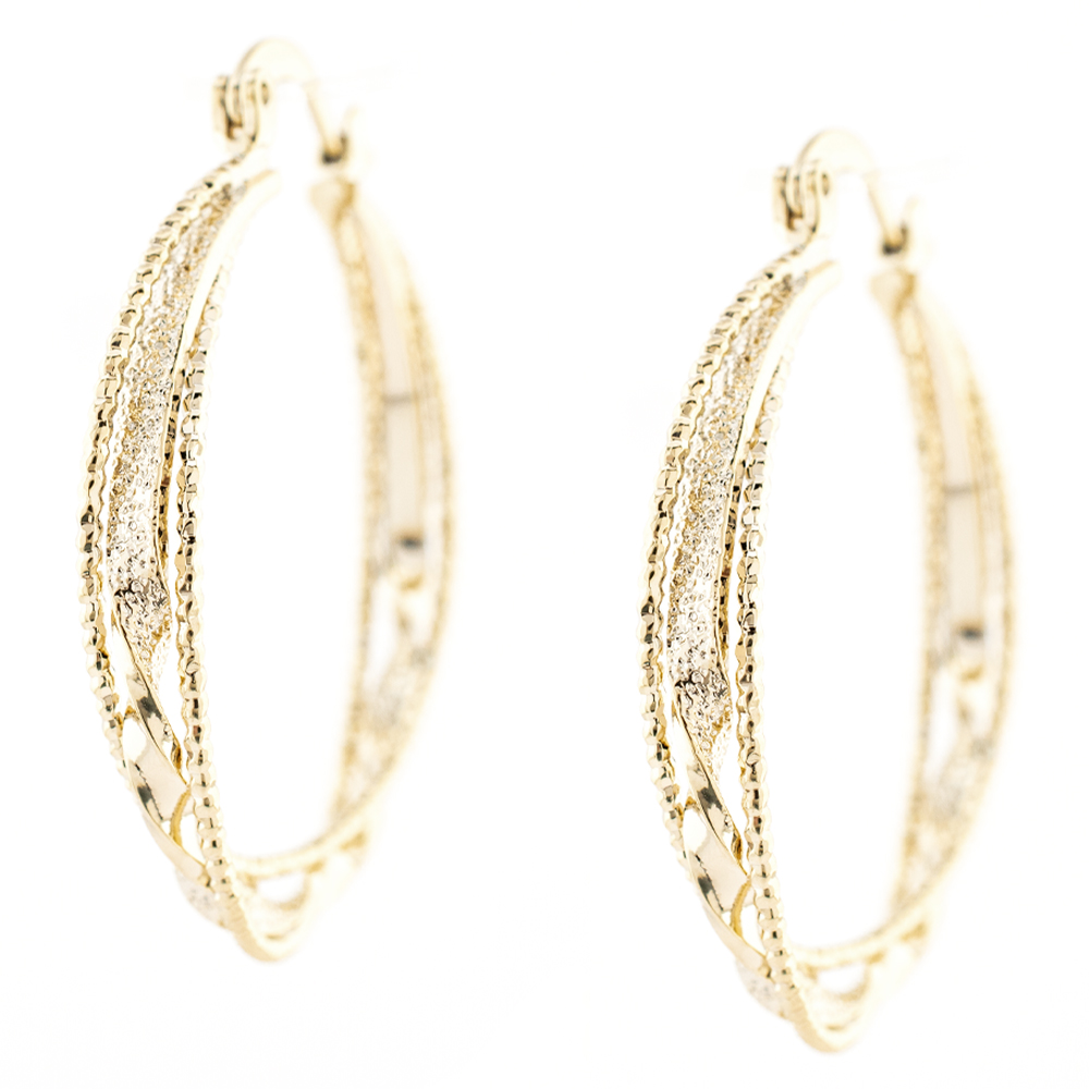 ARRACADA CHAPA GOLDEN CASTING