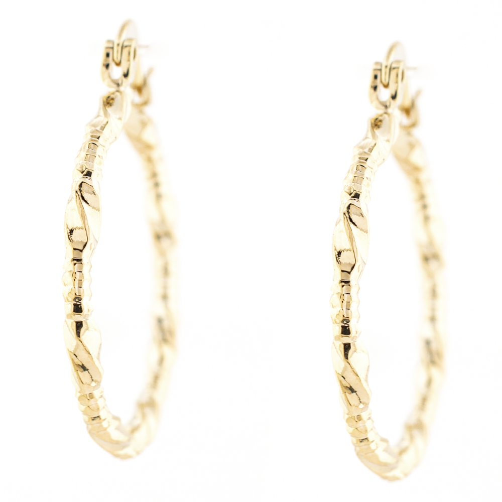 ARRACADA CHAPA GOLDEN CASTING