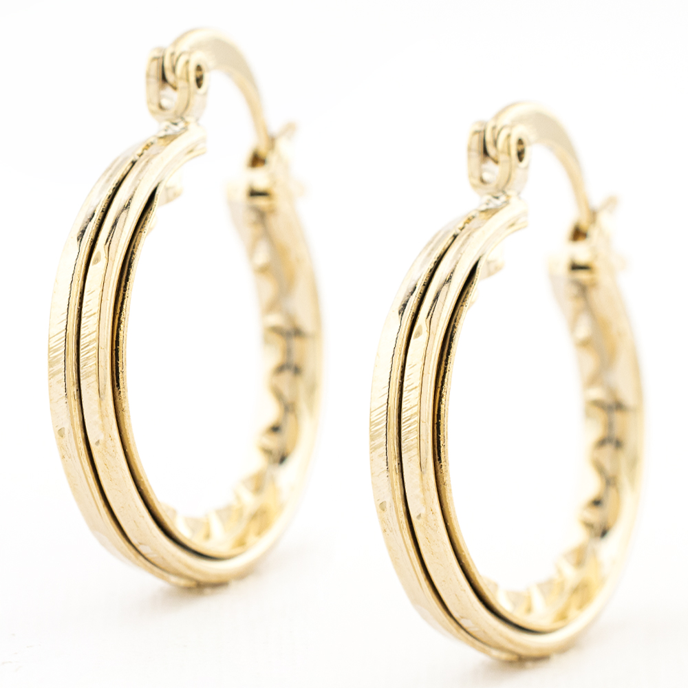 ARRACADA CHAPA GOLDEN CASTING