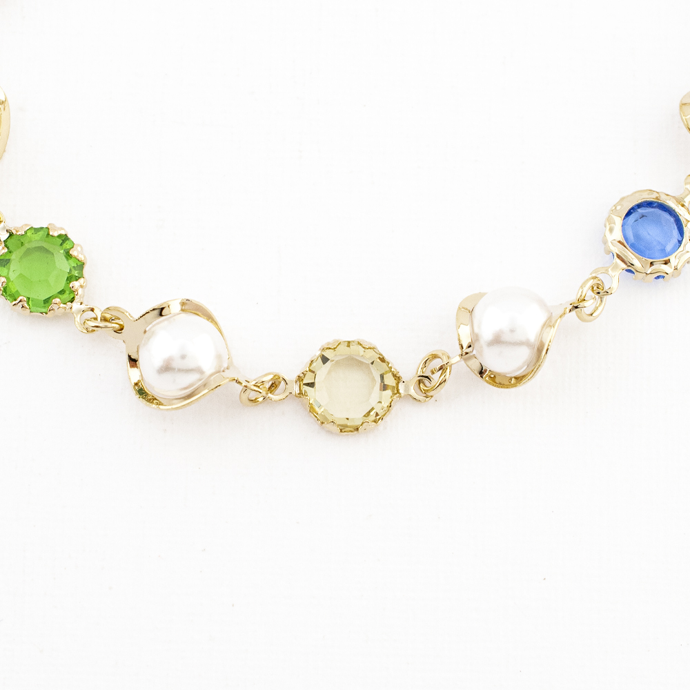 PULSERA CHAPA PEARLTIME
