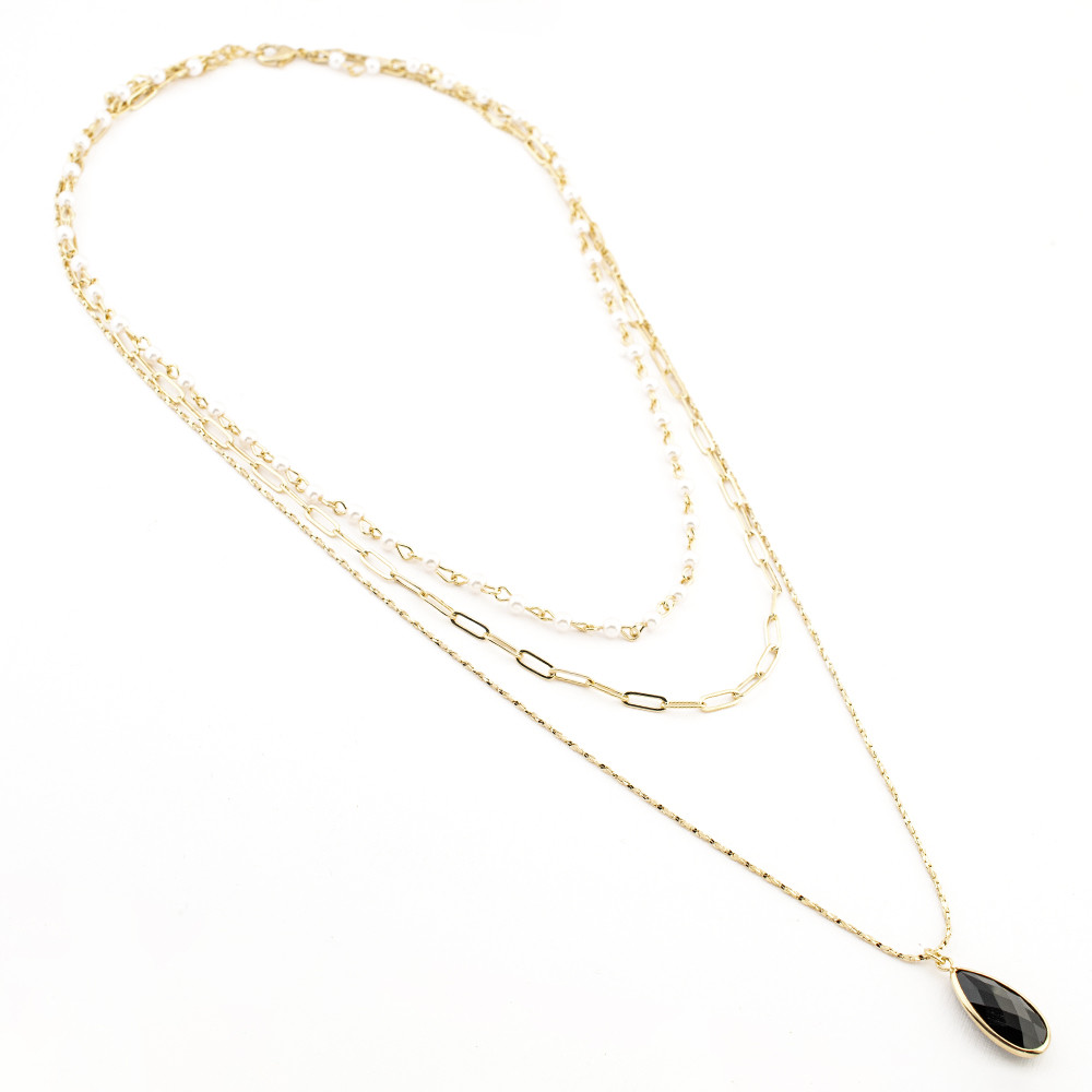 COLLAR CHAPA PEARLTIME