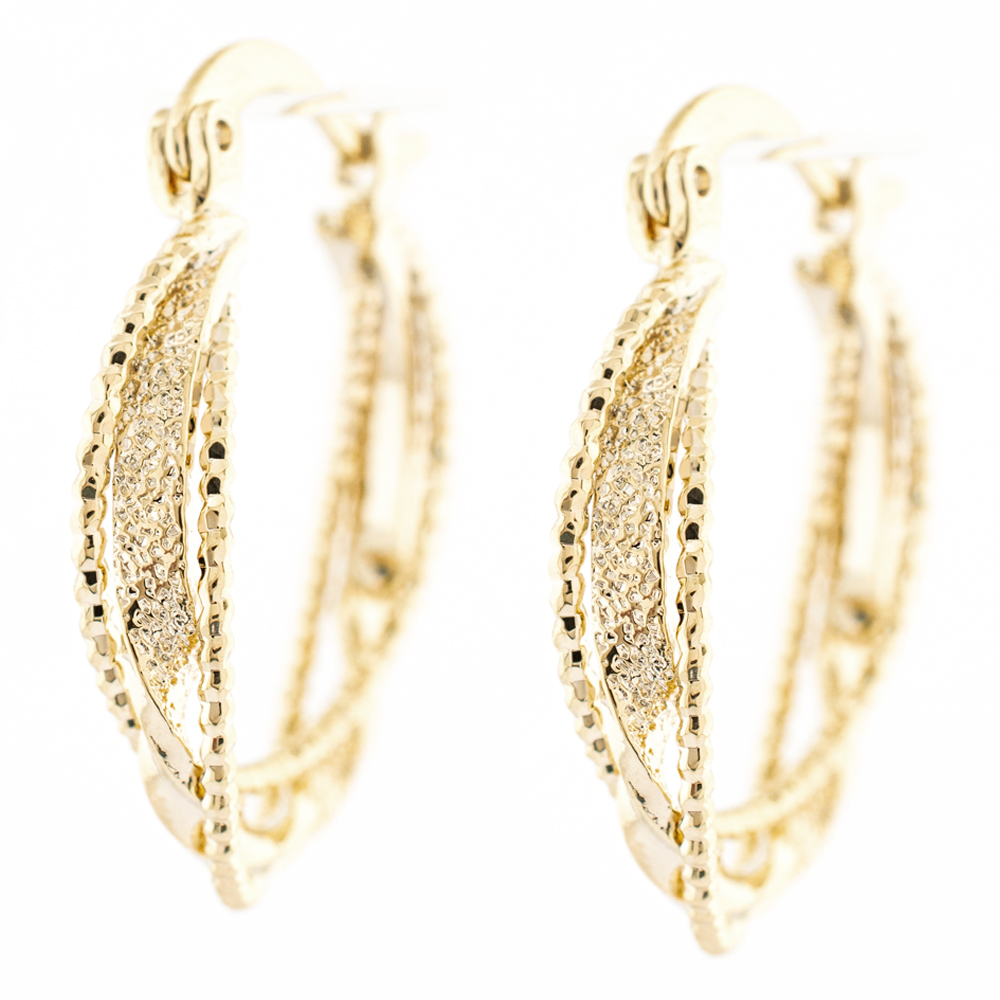 ARRACADA CHAPA GOLDEN CASTING