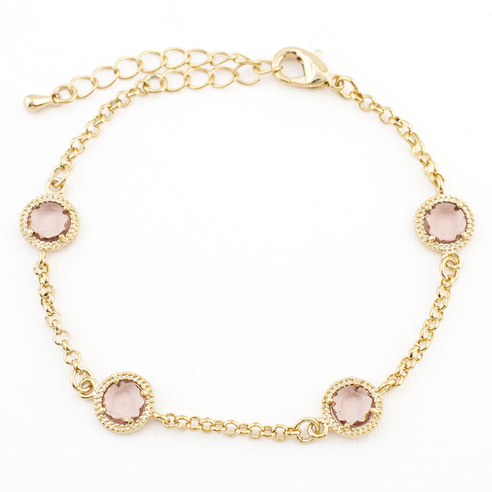 PULSERA CHAPA CRYSTIME