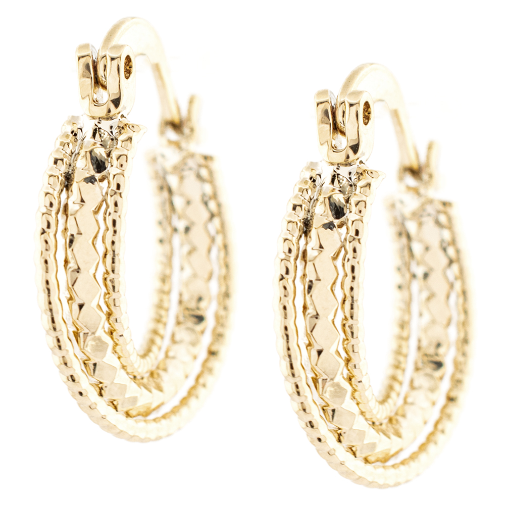 ARRACADA CHAPA GOLDEN CASTING