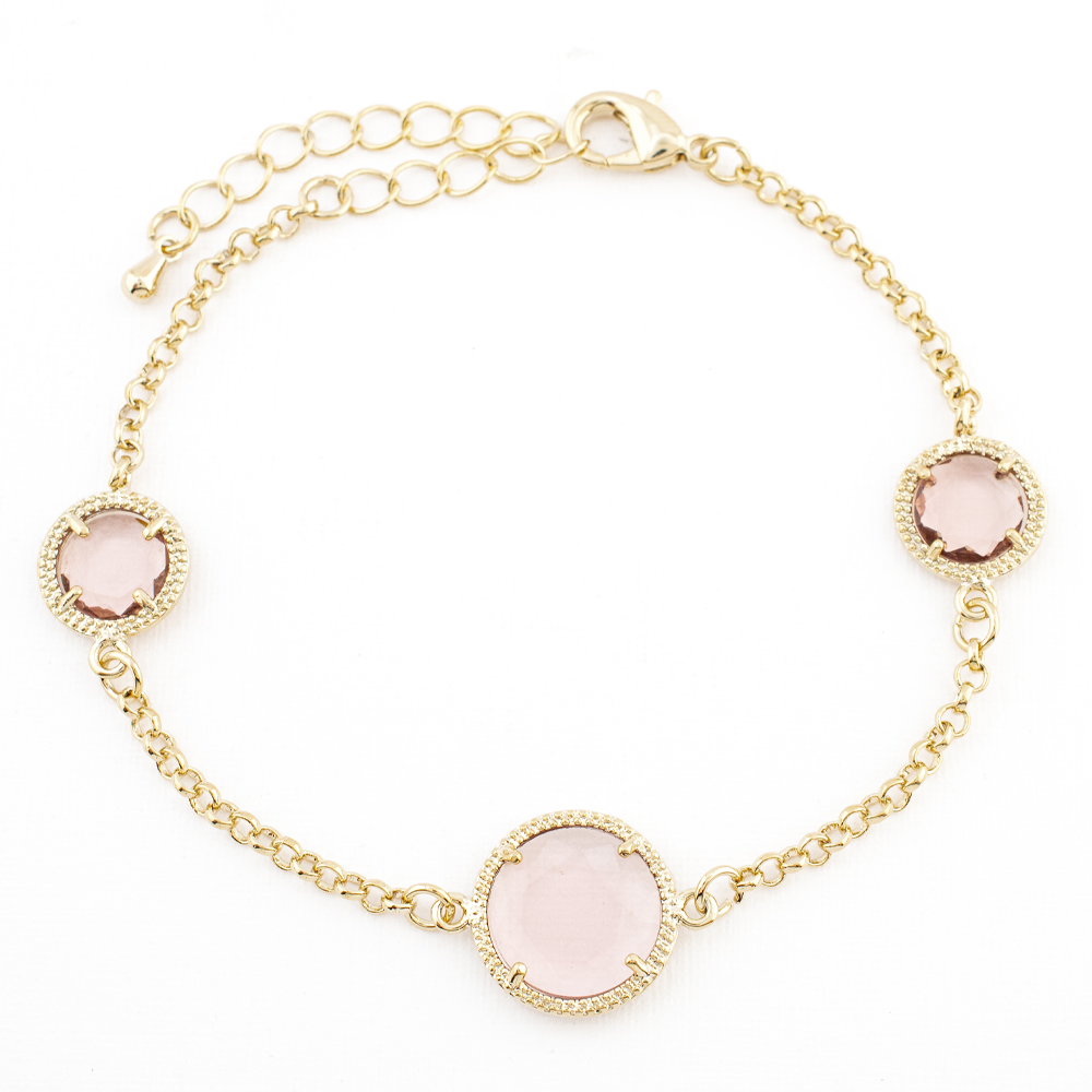 PULSERA CHAPA CRYSTIME