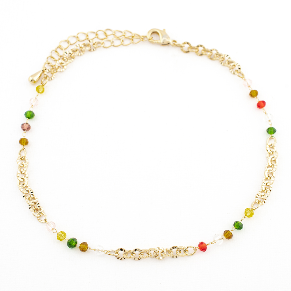 PULSERA CHAPA CRYSTIME