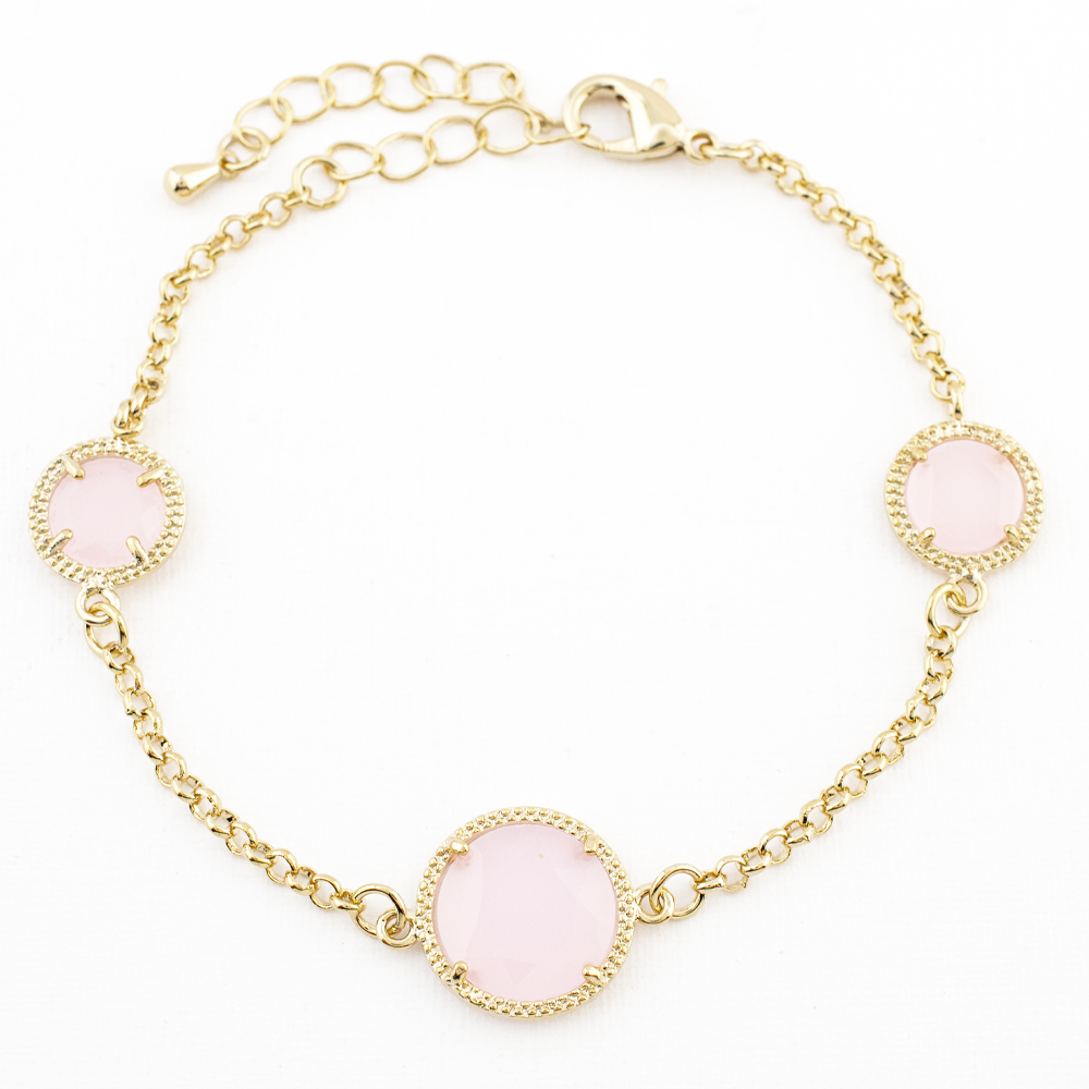PULSERA CHAPA CRYSTIME