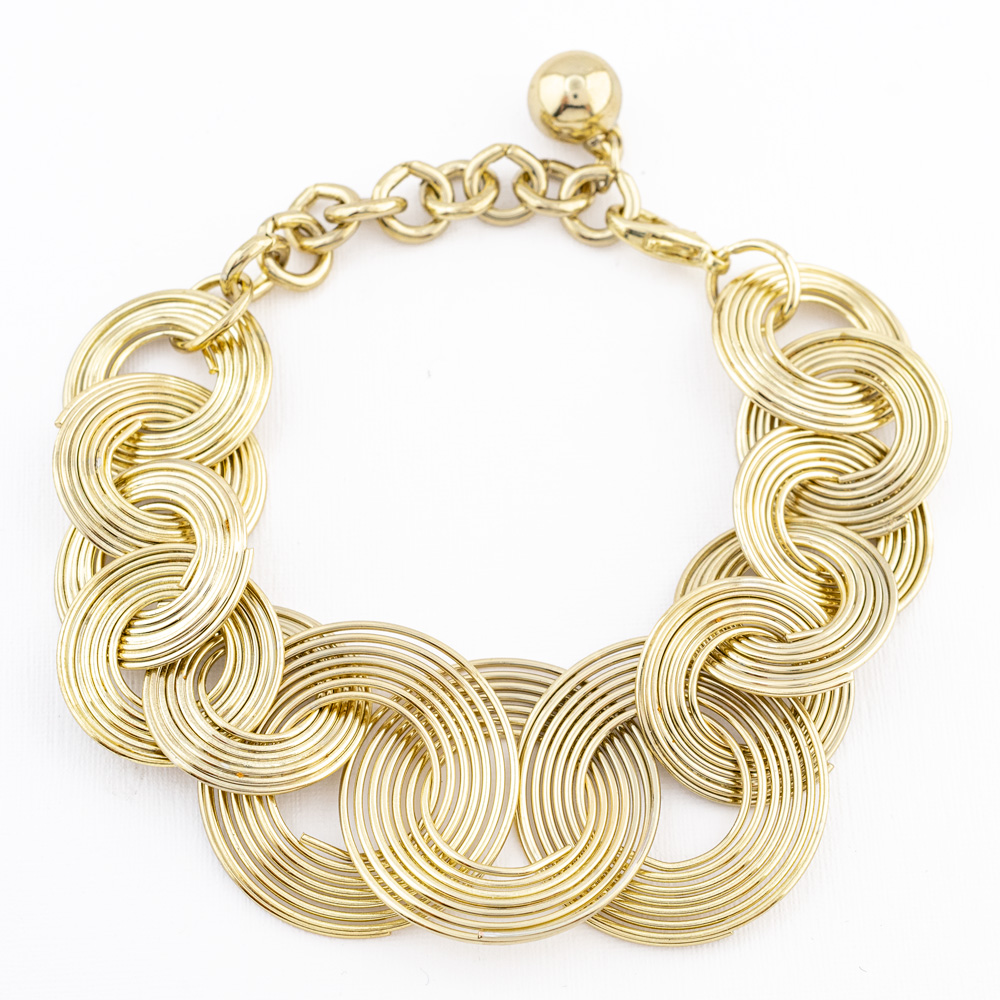 PULSERA ACERO INOXIDABLE GOLDEN STEEL