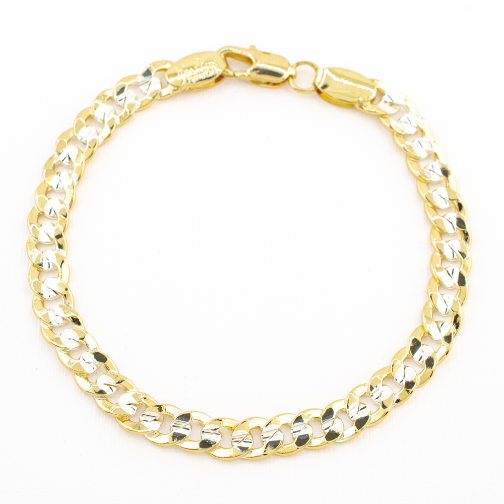 PULSERA BITONO GOLDEN CASTING