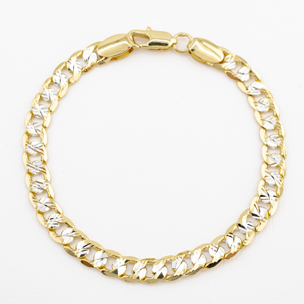 PULSERA BITONO GOLDEN CASTING