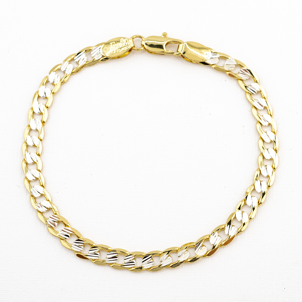 PULSERA BITONO GOLDEN CASTING