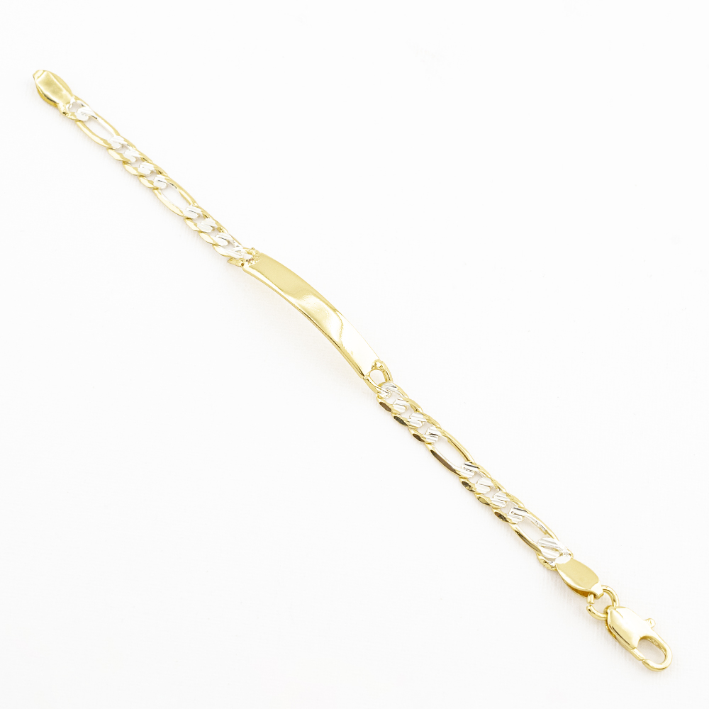 PULSERA BITONO GOLDEN CASTING