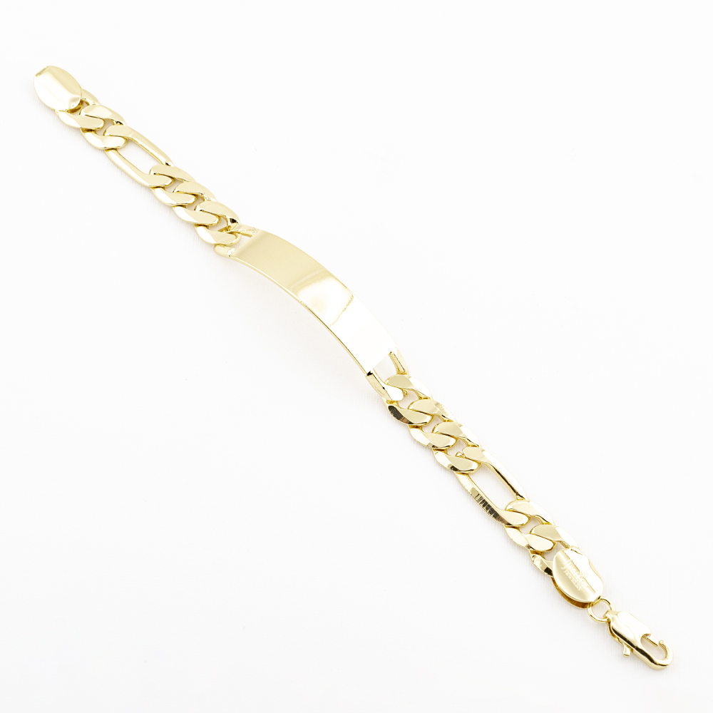 PULSERA CHAPA GOLDEN CASTING