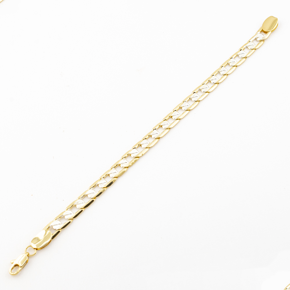 PULSERA BITONO GOLDEN CASTING