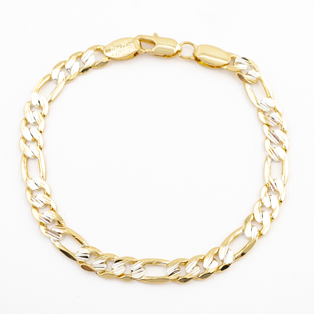 PULSERA BITONO GOLDEN CASTING