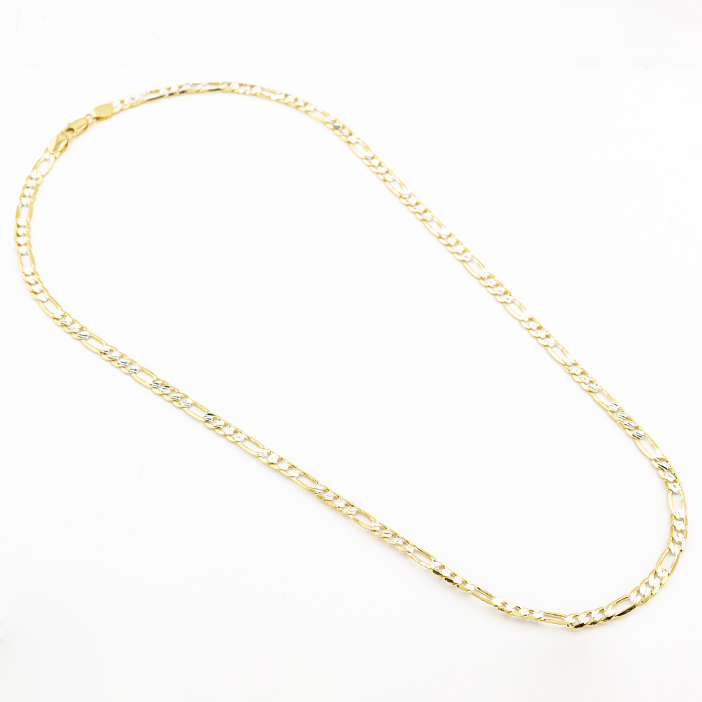 CADENA  BITONO GOLDEN CASTING