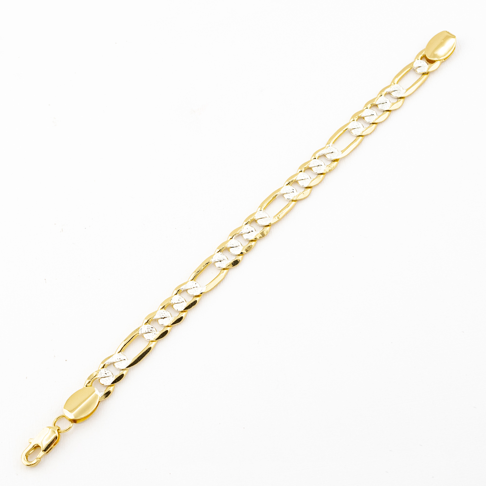 PULSERA BITONO GOLDEN CASTING