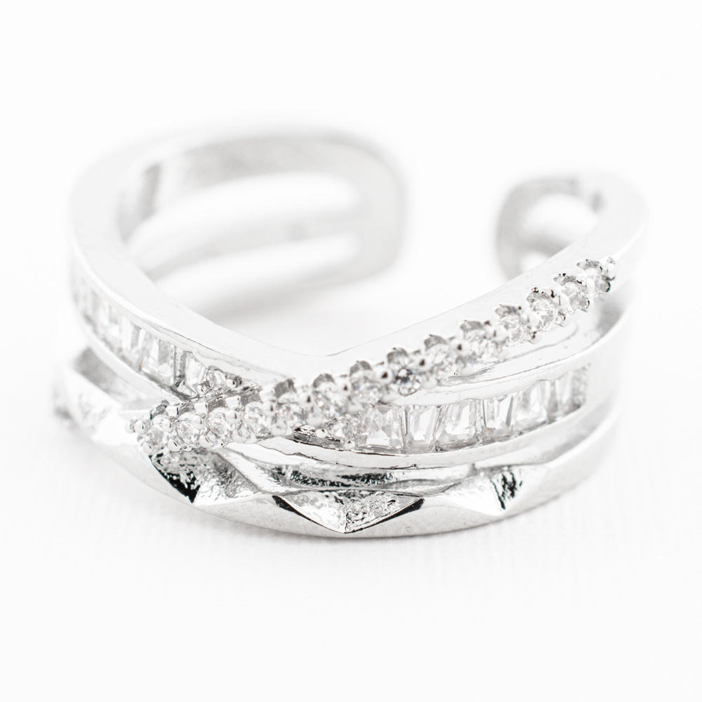 ANILLO  RODIO GOLDEN ROD