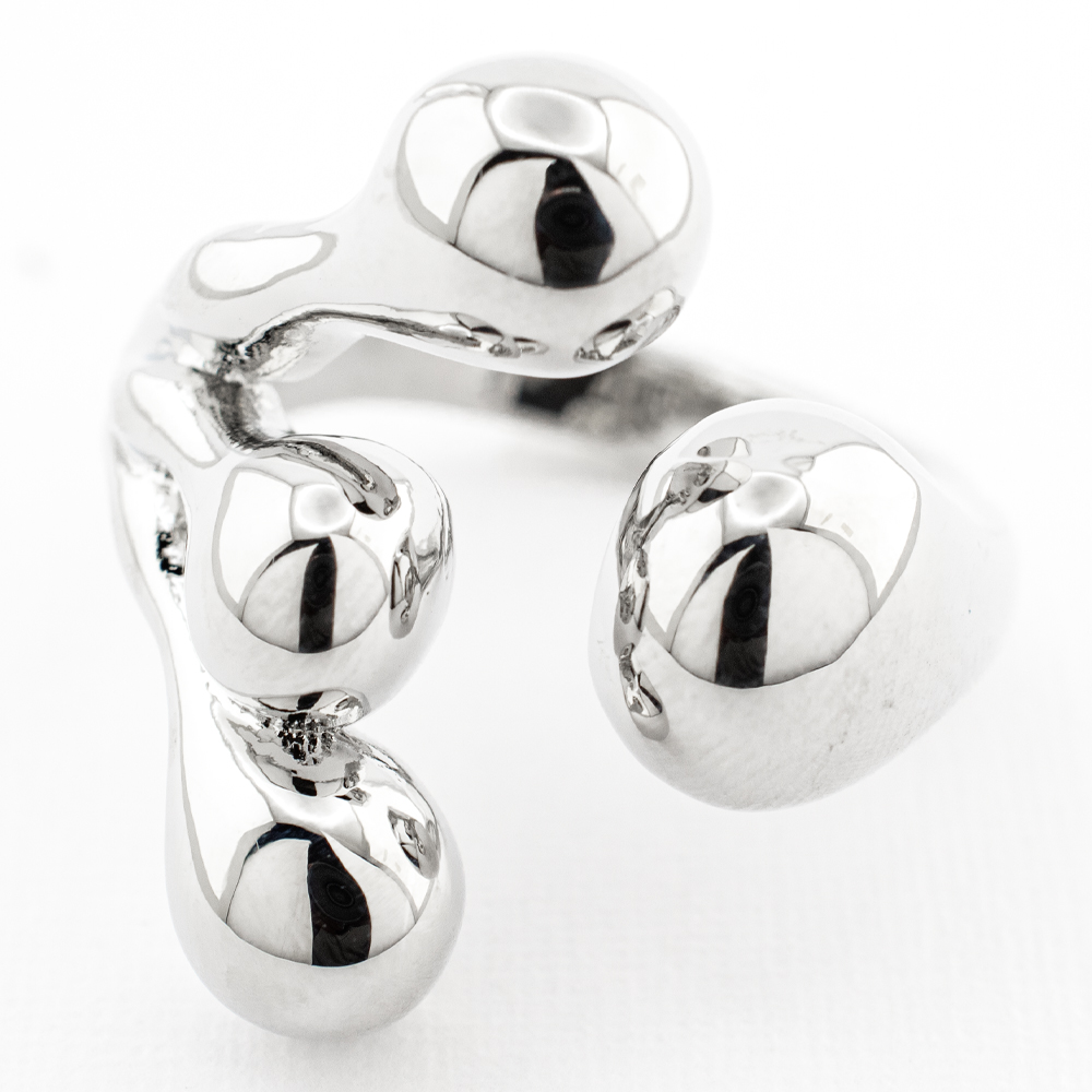 ANILLO  RODIO GOLDEN ROD