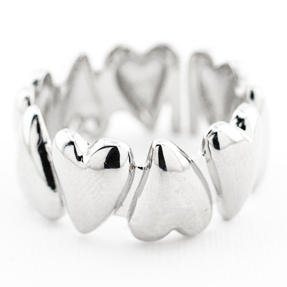 ANILLO  RODIO GOLDEN ROD