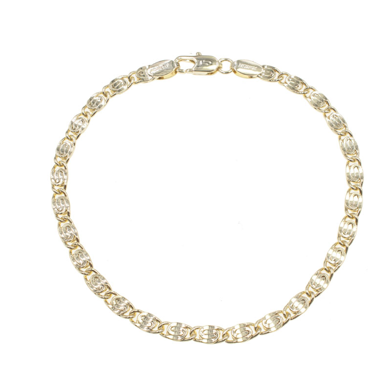 PULSERA CHAPA GOLDEN CHAIN