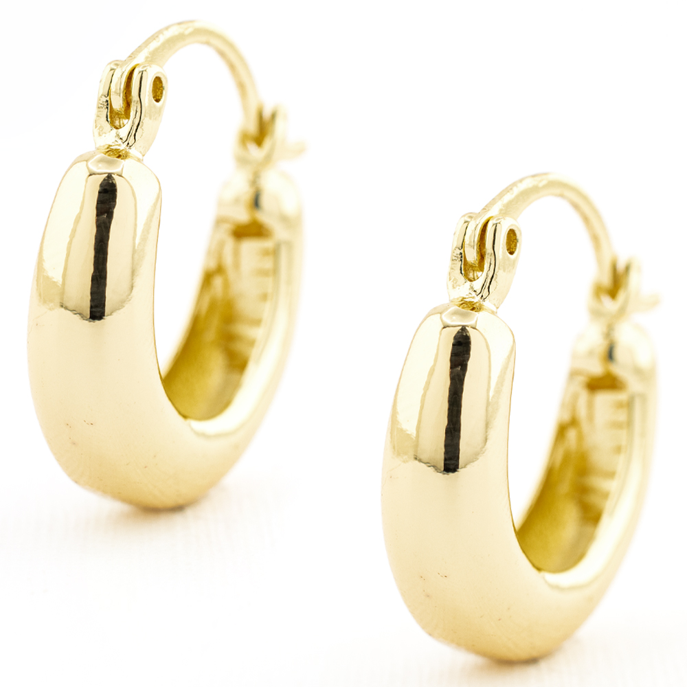 ARRACADA CHAPA GOLDEN CASTING