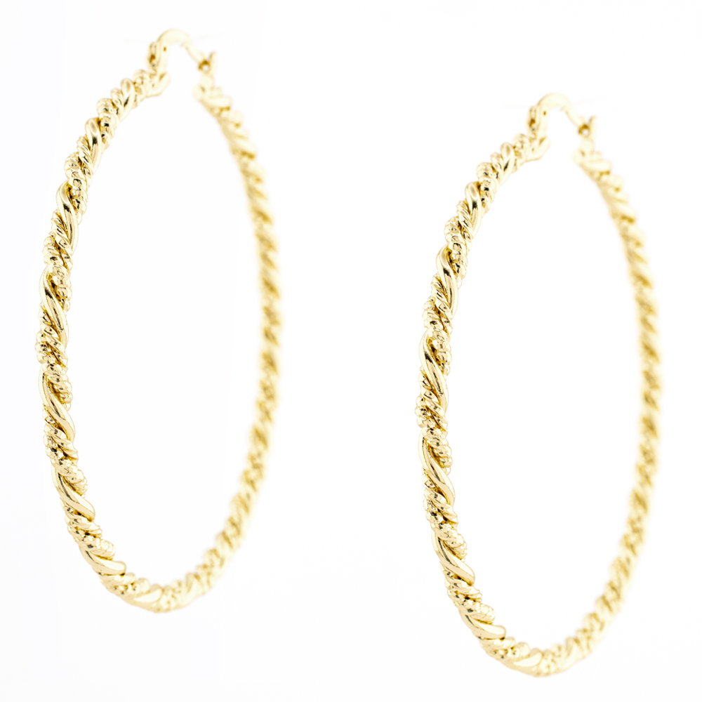 ARRACADA CHAPA GOLDEN CASTING