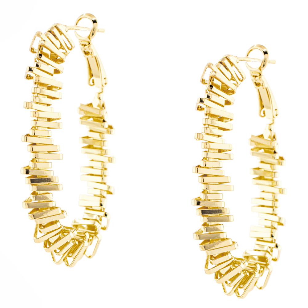 ARRACADA CHAPA GOLDEN CASTING