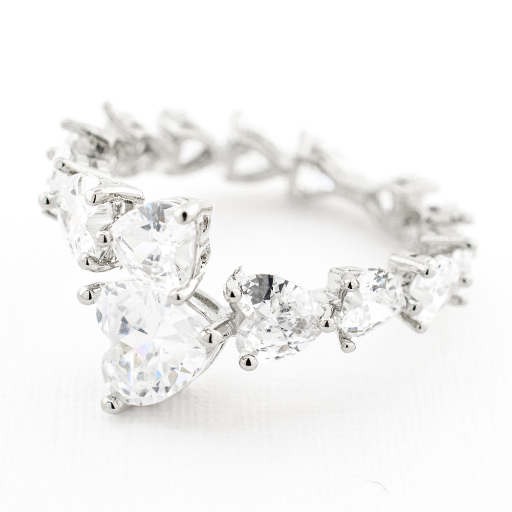 ANILLO  RODIO GOLDEN ROD